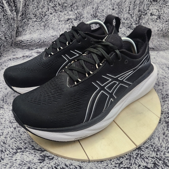 ASICS Gel Nimbus 25 Running Shoes Black Men's Size 11 - Picture 4 of 9